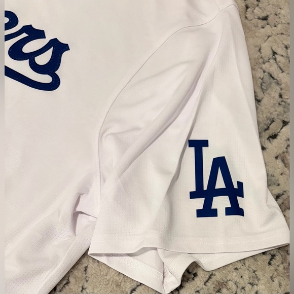 Nike Authentic LA Los Angeles Dodgers Shohei Ohtani #17 MLB Jersey Men’s Sz XXL - Picture 7 of 8